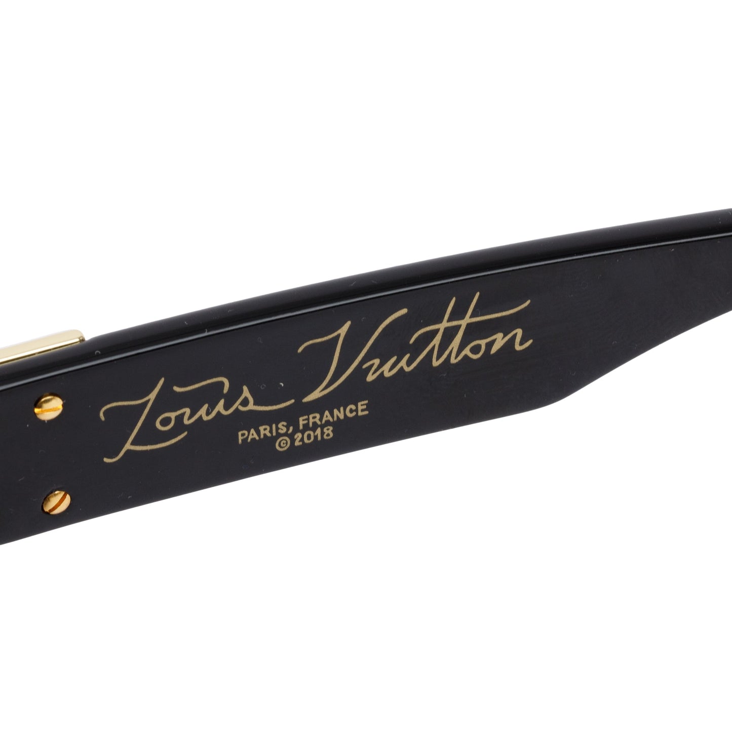 Louis Vuitton 2022 Black Acetate 1.1 Millionaires Sunglasses