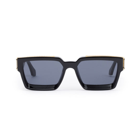 Louis Vuitton 2022 Black Acetate 1.1 Millionaires Sunglasses