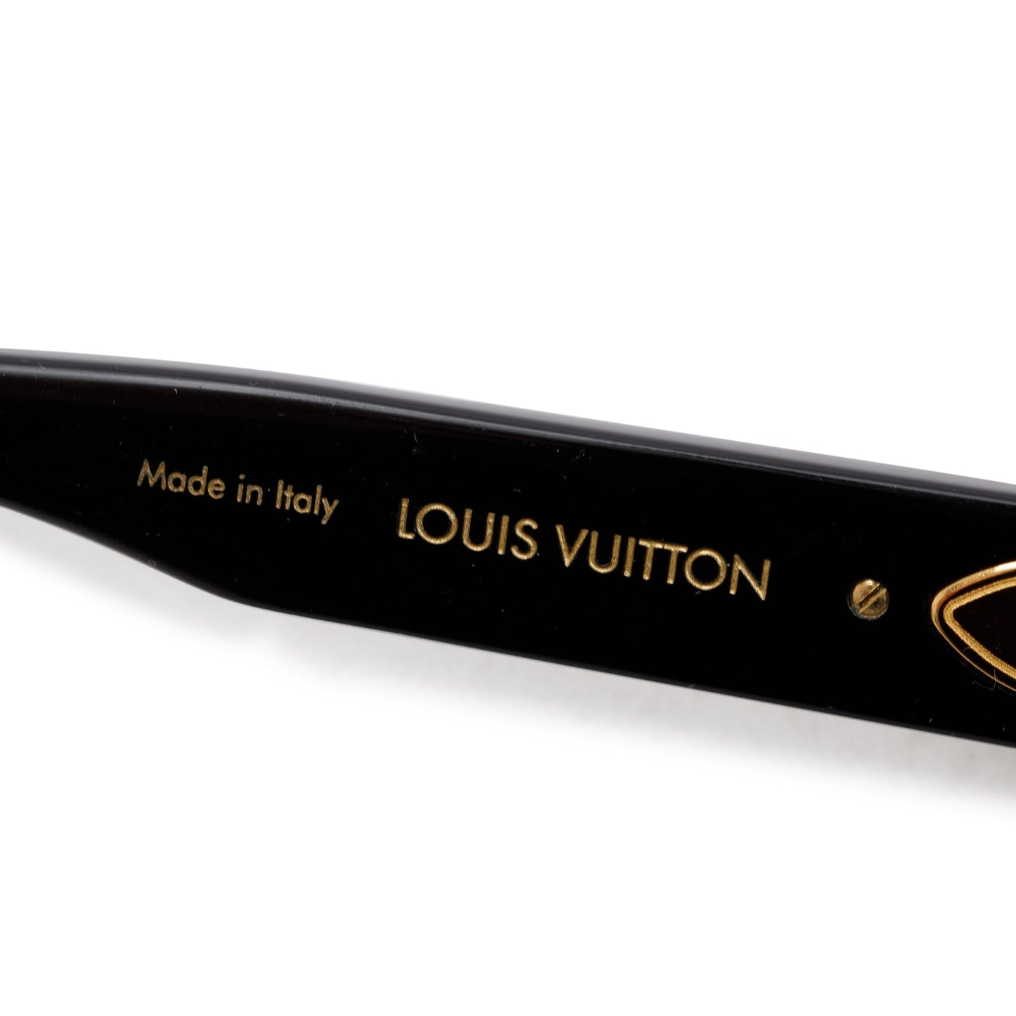 Louis Vuitton 2022 Black Acetate My Monogram Round Sunglasses