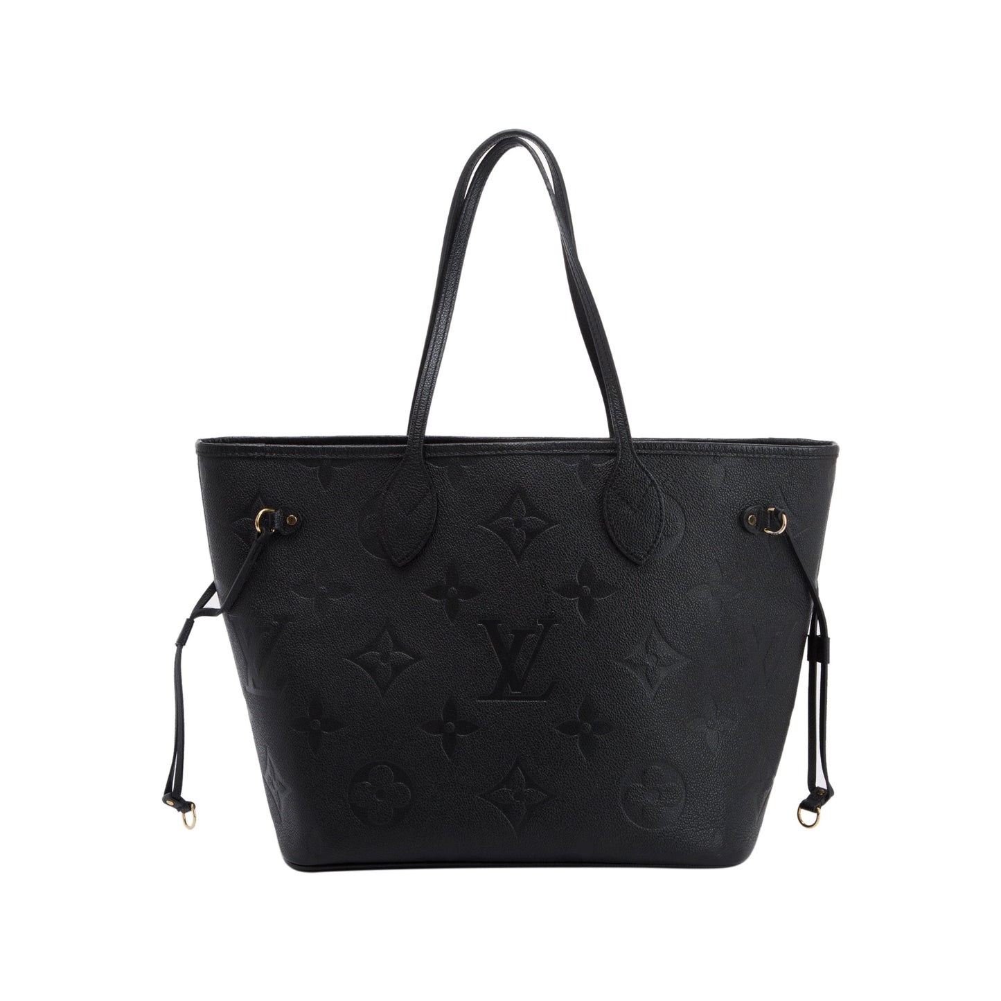 Louis Vuitton 2022 Black Empreinte Leather Neverfull MM