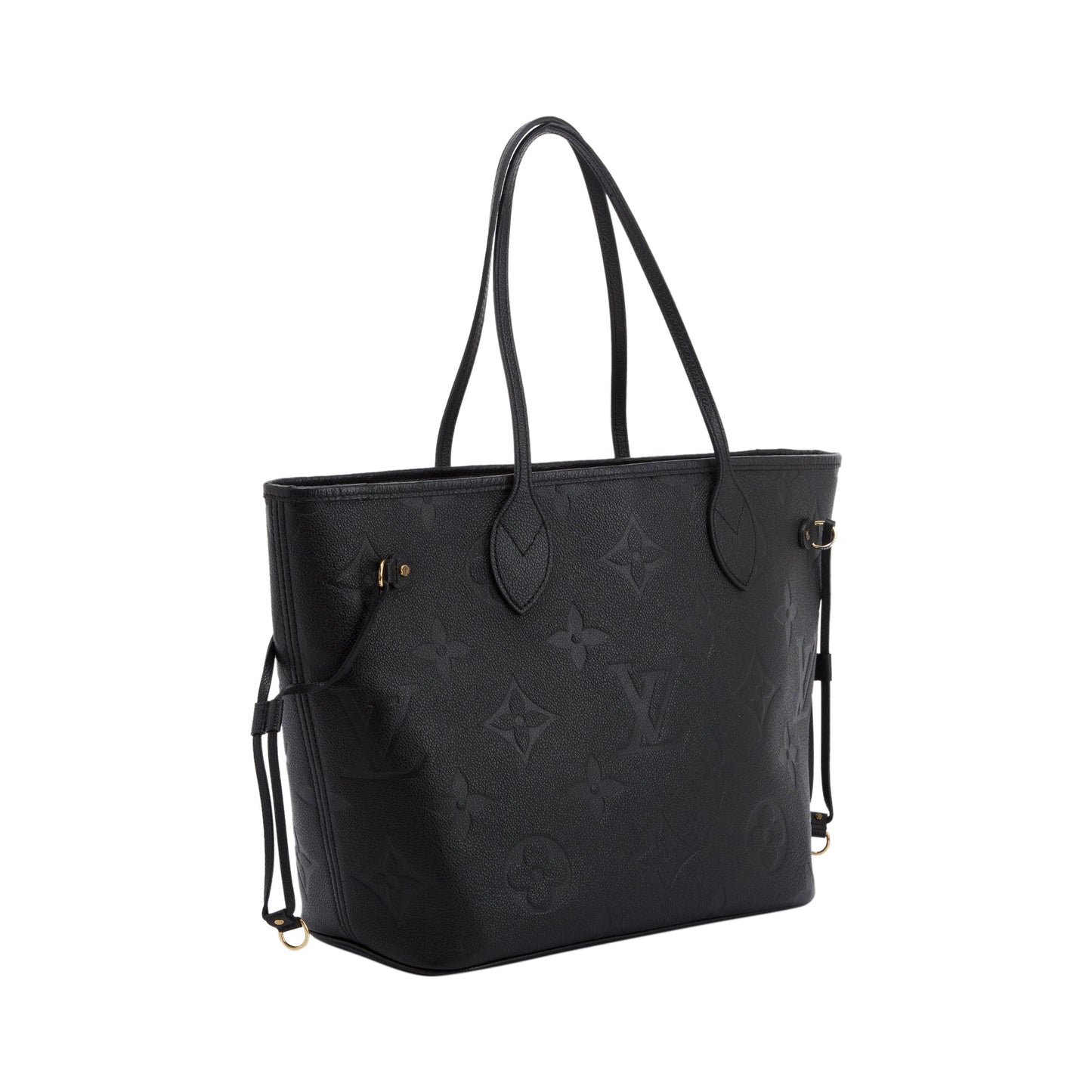 Louis Vuitton 2022 Black Empreinte Leather Neverfull MM