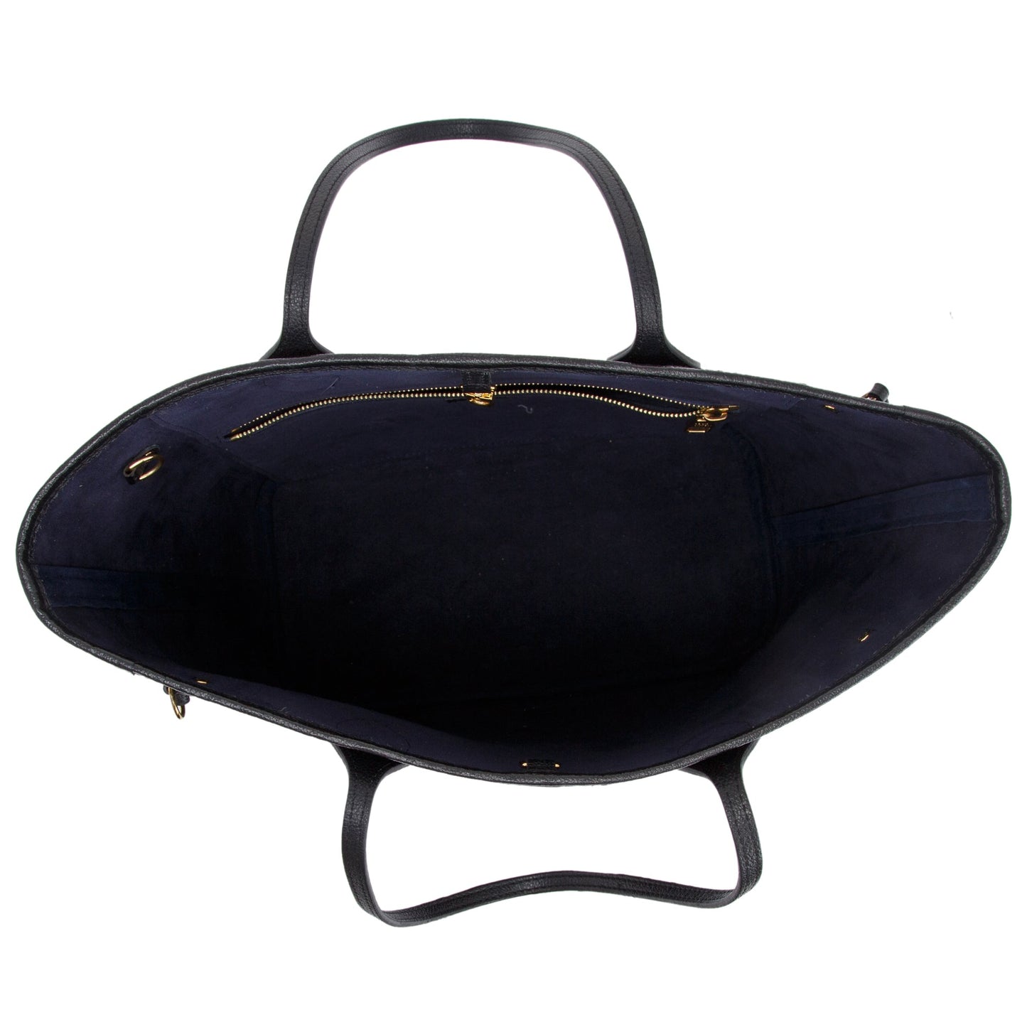 Louis Vuitton 2022 Black Empreinte Leather Neverfull MM
