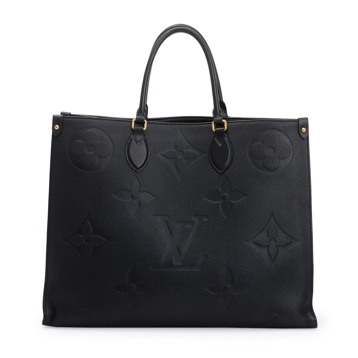 Louis Vuitton 2022 Black Empreinte Leather OnTheGo GM