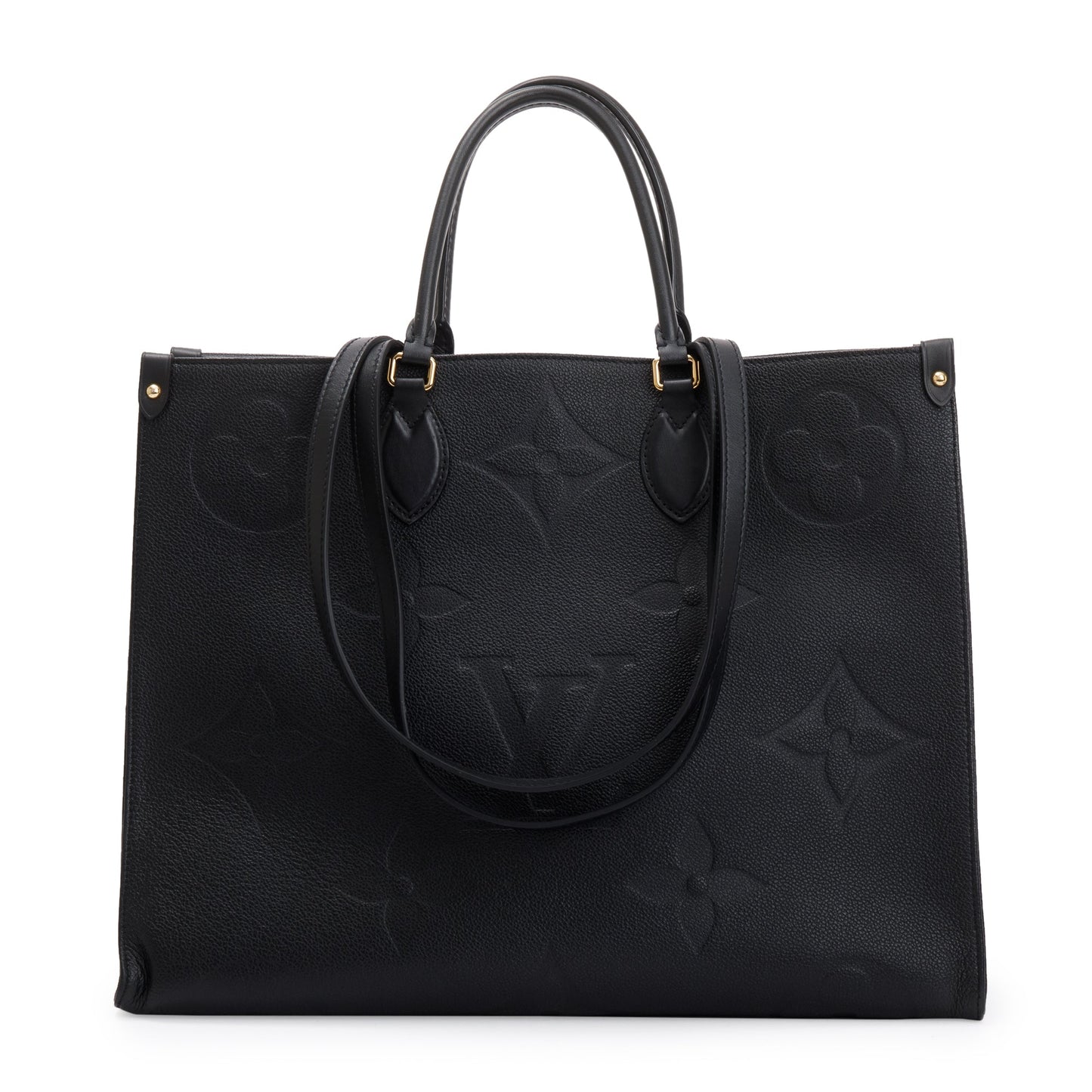 Louis Vuitton 2022 Black Empreinte Leather OnTheGo GM