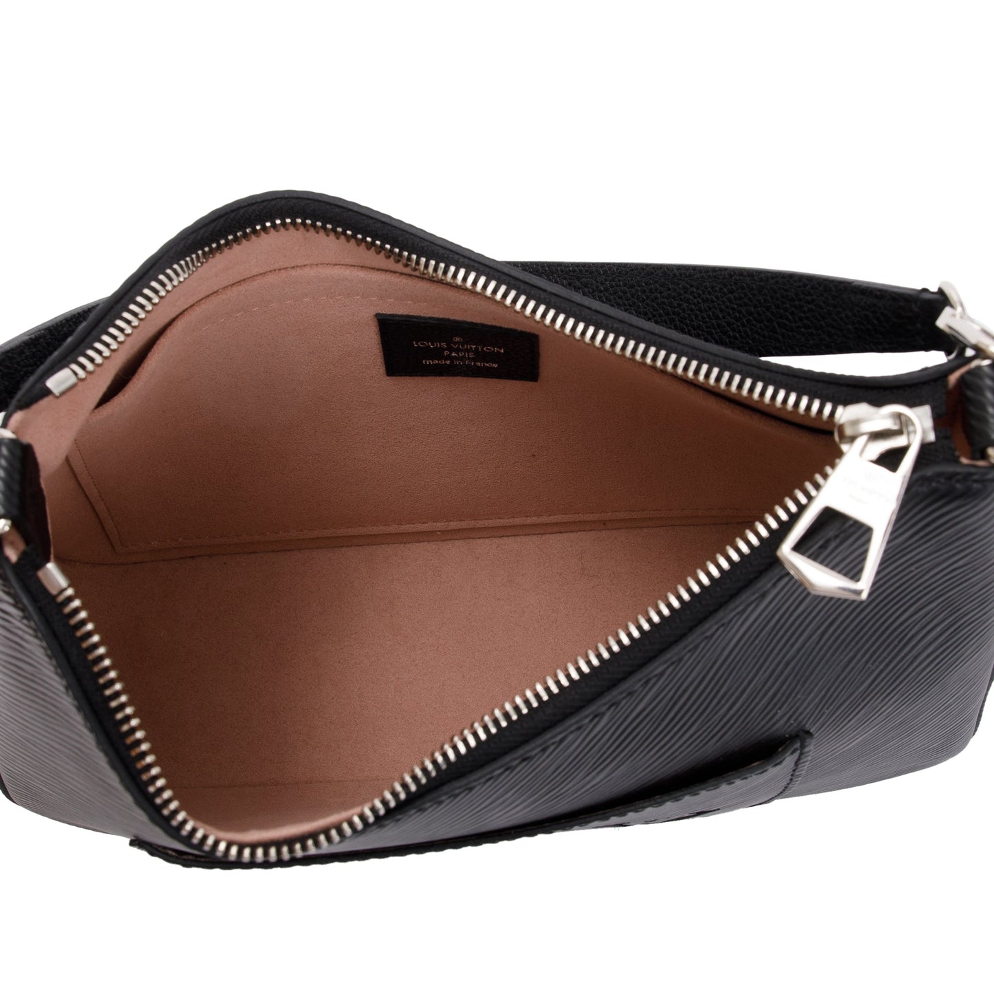 Louis Vuitton 2022 Black Epi Leather Marelle Quartz Bag