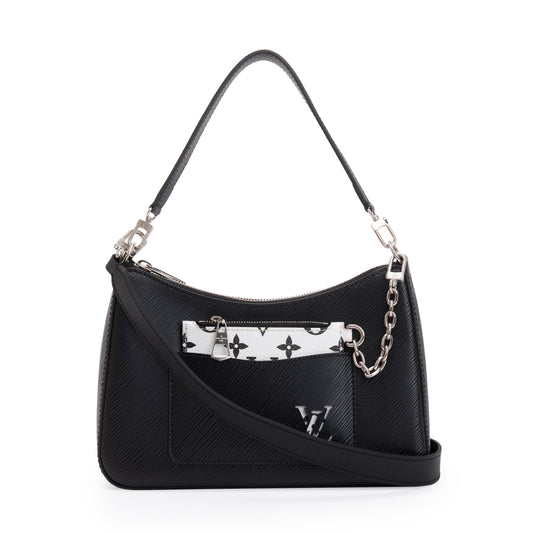 Louis Vuitton 2022 Black Epi Leather Marelle Quartz Bag