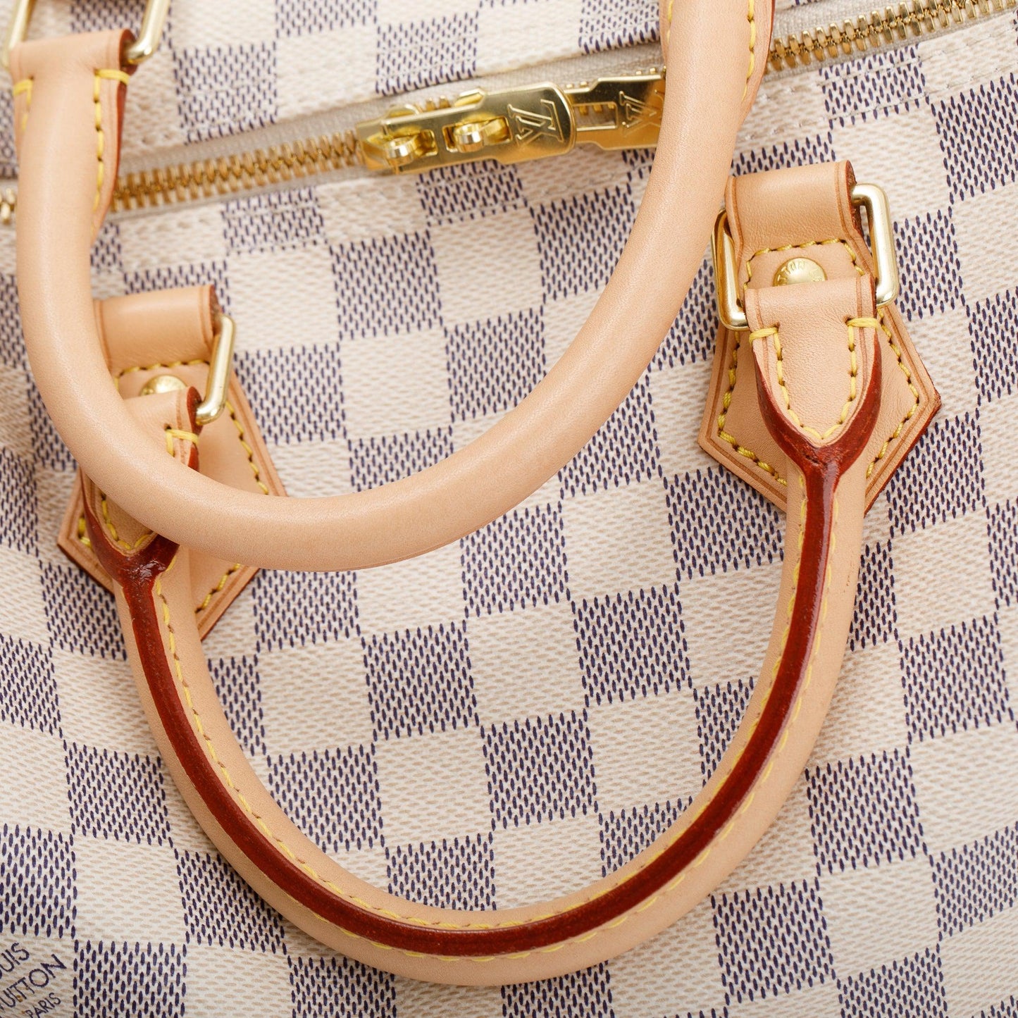 Louis Vuitton 2022 Damier Azur Speedy Bandouliere 25