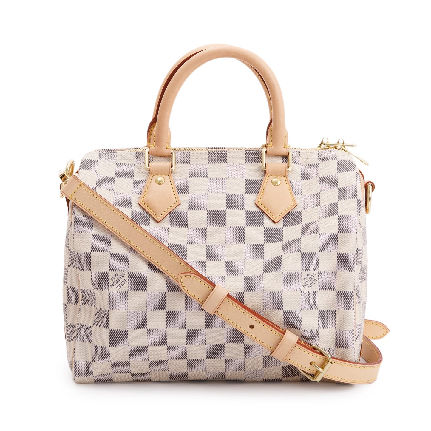 Louis Vuitton 2022 Damier Azur Speedy Bandouliere 25