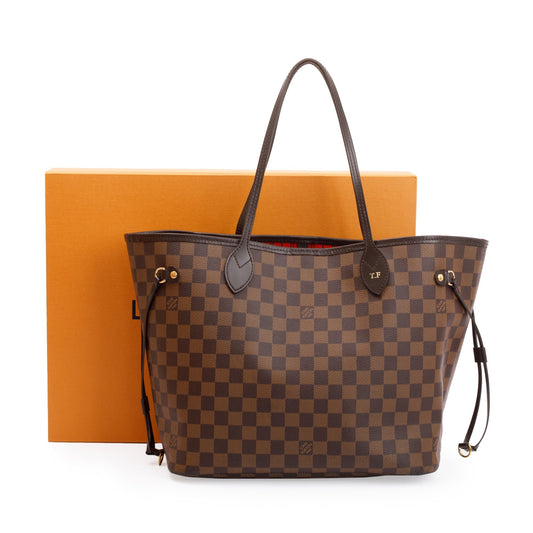 Louis Vuitton 2022 Damier Ebene Neverfull MM