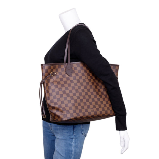 Louis Vuitton 2022 Damier Ebene Neverfull MM