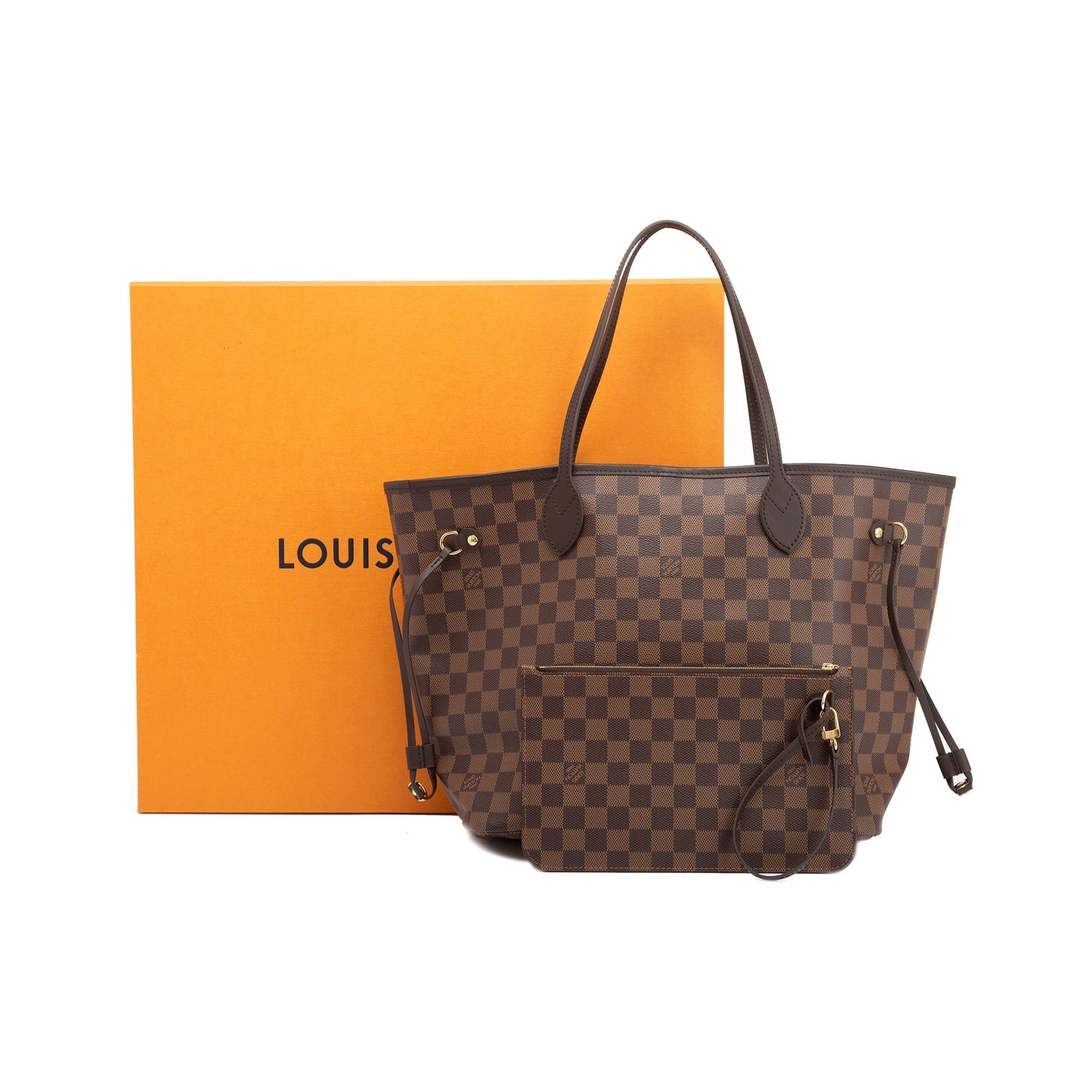 Louis Vuitton 2022 Damier Ebene Neverfull MM