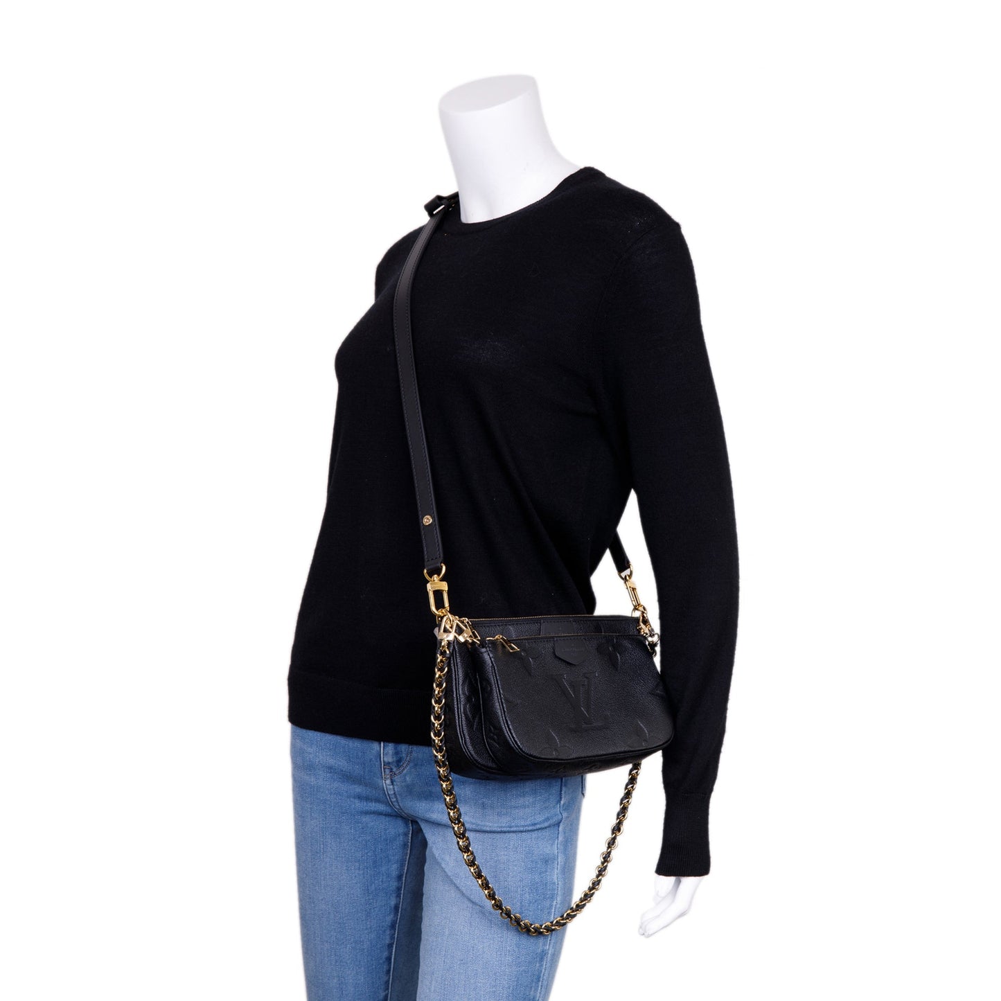 Louis Vuitton 2022 Empreinte Leather Multi-Pochette Accessoires