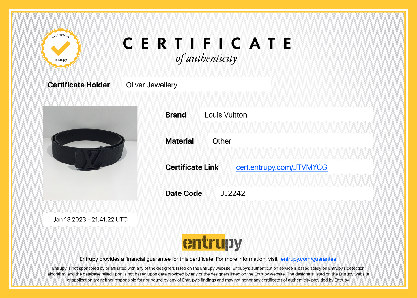 Louis Vuitton 2022 LV Initiales 40MM Reversible Belt