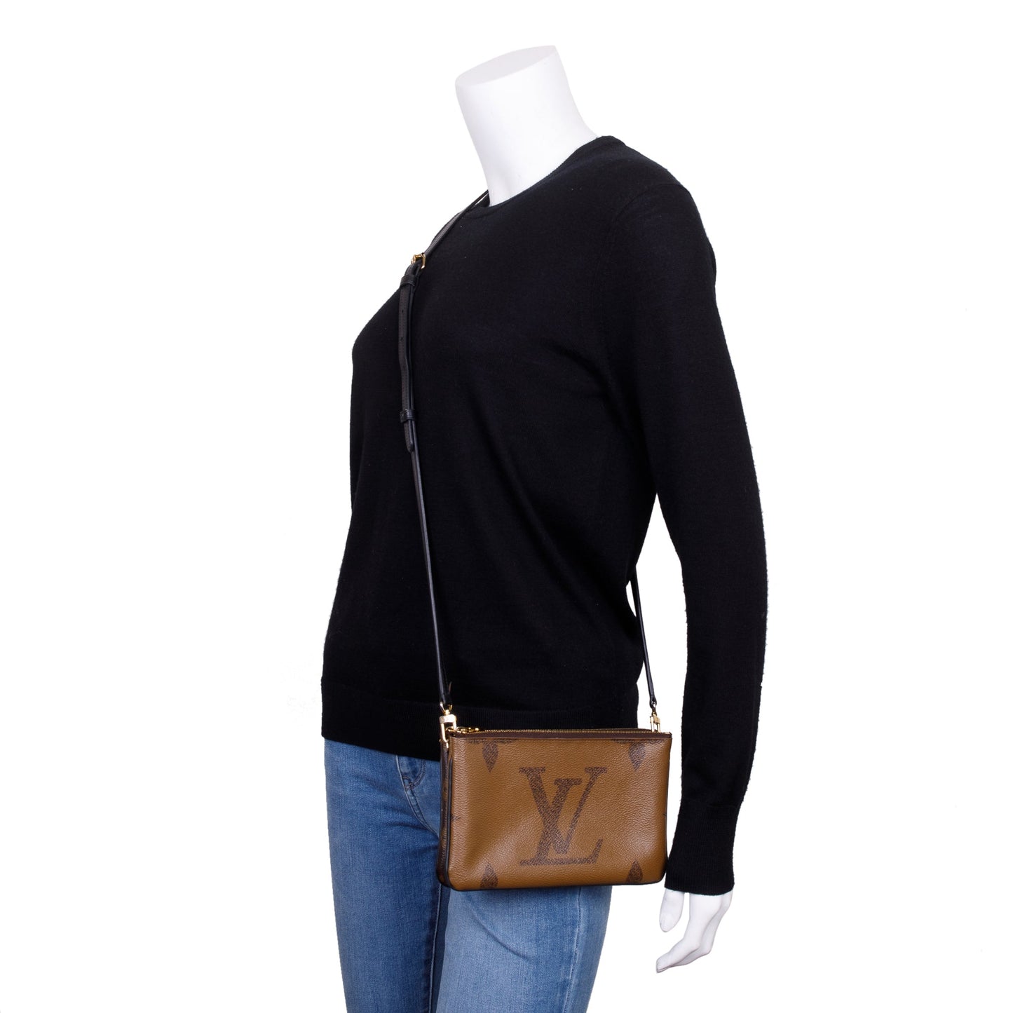 Louis Vuitton 2022 Monogram Double Zip Pochette