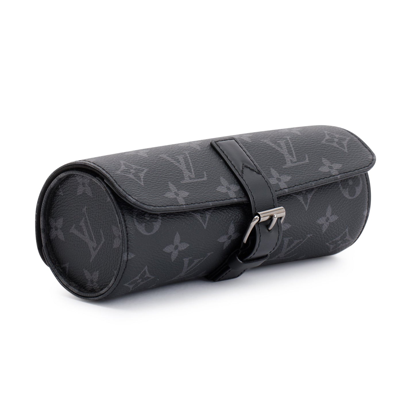 Louis Vuitton 2022 Monogram Eclipse 3 Watch Travel Case