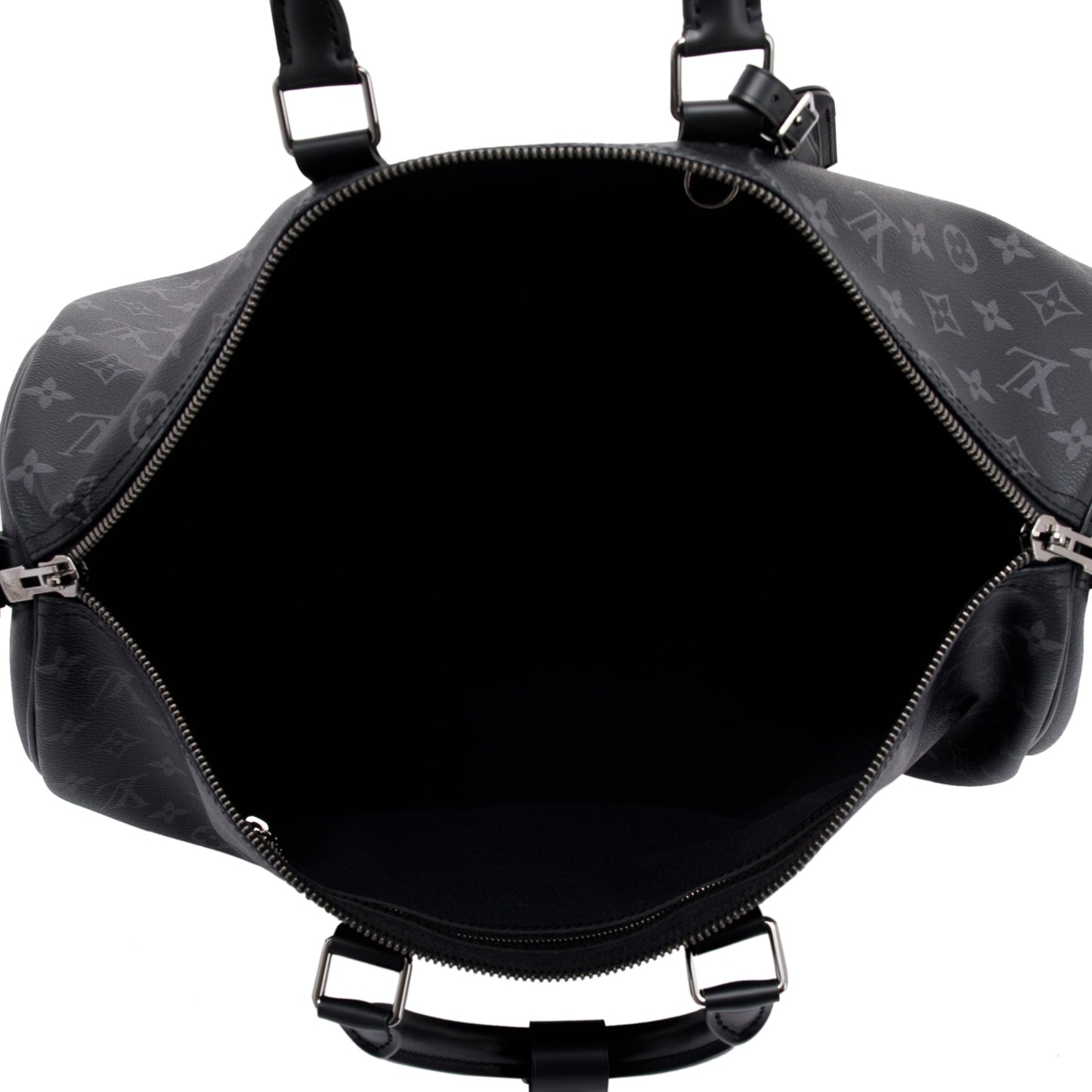Louis Vuitton 2022 Monogram Eclipse Keepall Bandouliere 45