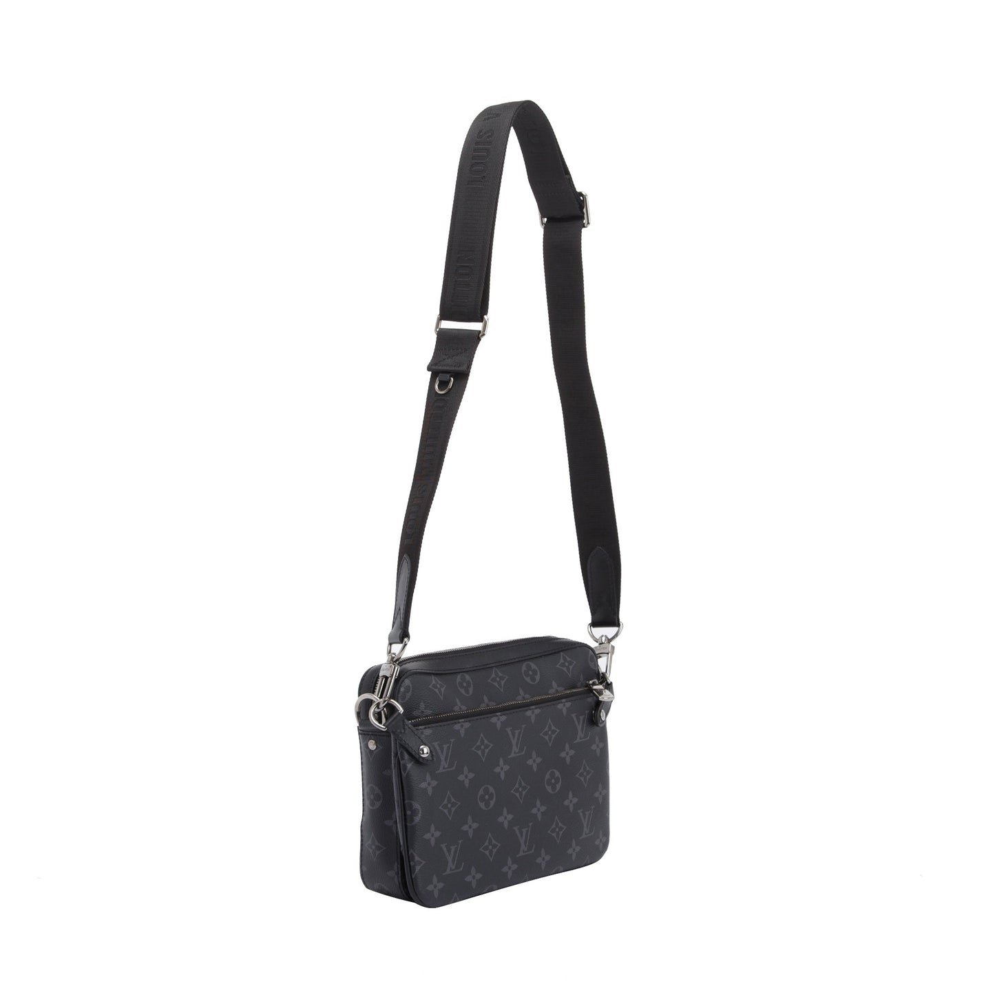 Louis Vuitton 2022 Monogram Eclipse Trio Messenger Bag