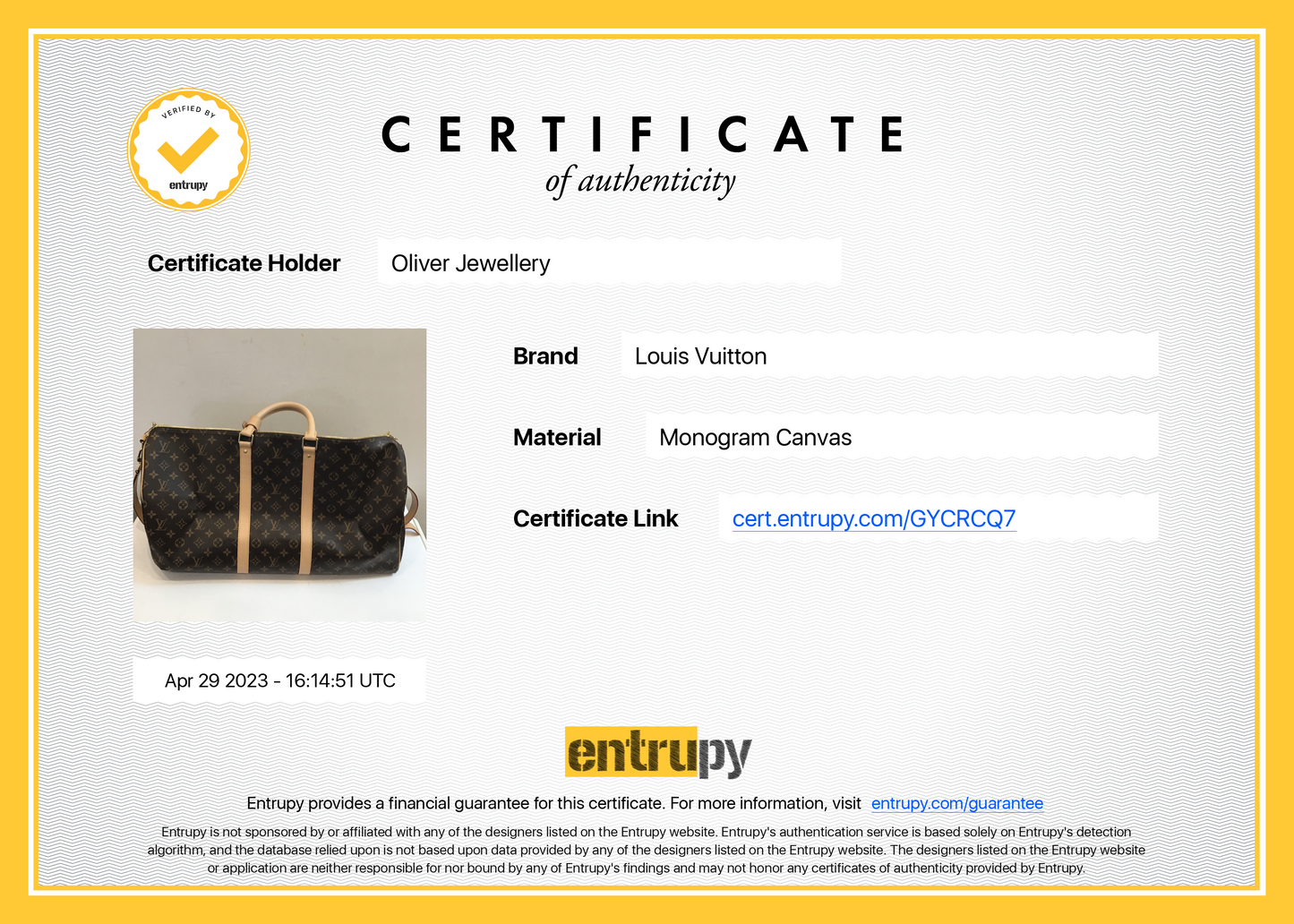 Louis Vuitton 2022 Monogram Keepall Bandoulière 55