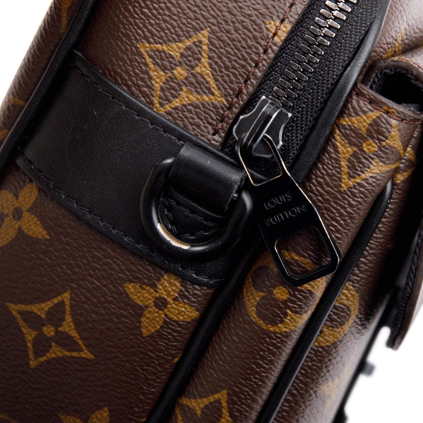 Louis Vuitton 2022 Monogram Macassar S Lock Messenger Bag