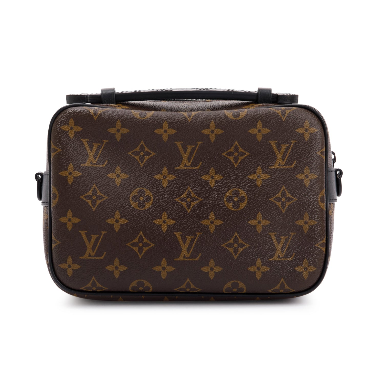 Louis Vuitton 2022 Monogram Macassar S Lock Messenger Bag