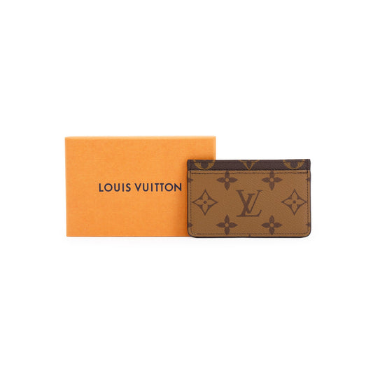 Louis Vuitton 2022 Monogram Reverse Card Holder