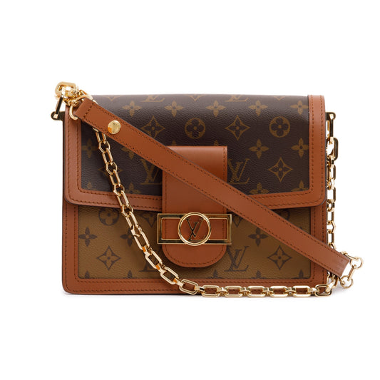 Louis Vuitton 2022 Monogram Reverse Dauphine MM