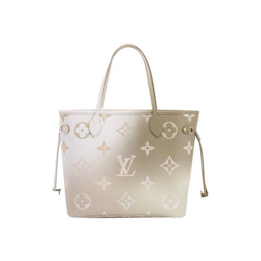 Louis Vuitton 2022 Monogram Sunset Khaki Neverfull MM