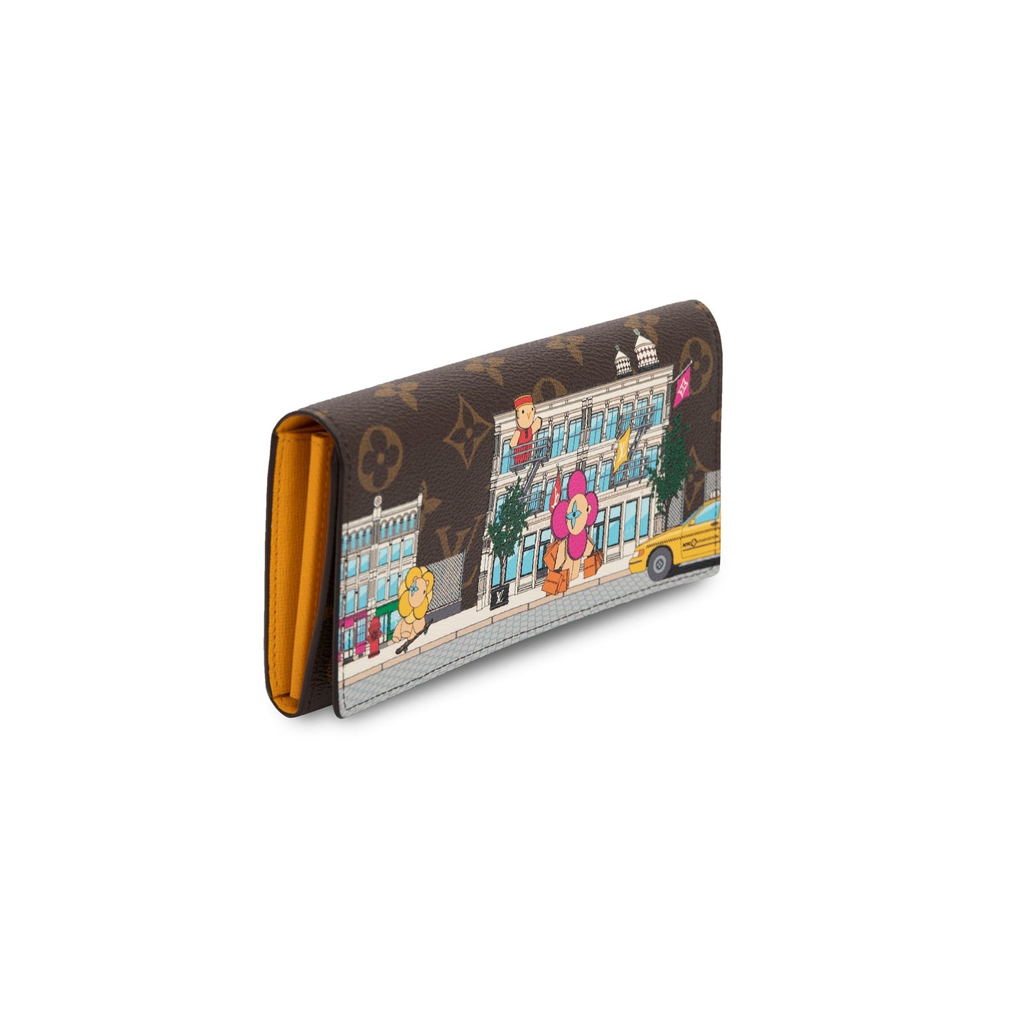Louis Vuitton 2022 Monogram Vivienne Animation Sarah Wallet