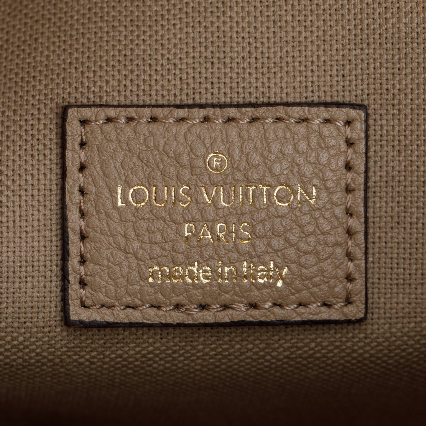 Louis Vuitton 2022 Turtledove Empreinte Leather Felicie Pochette Bag