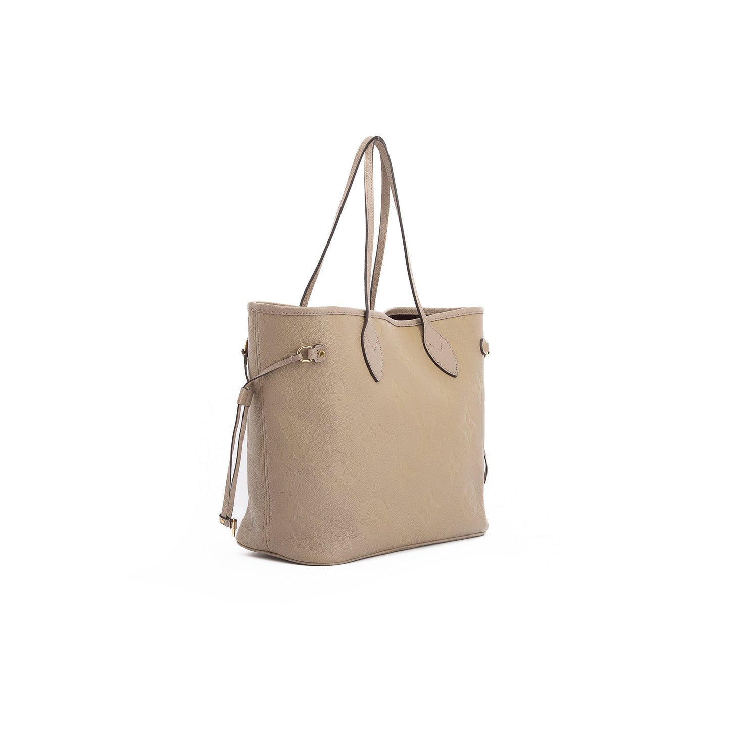 Louis Vuitton 2022 Turtledove Empreinte Leather Neverfull MM