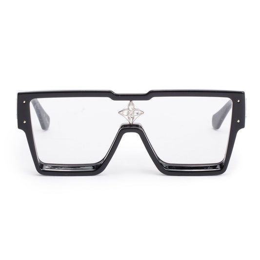 Louis Vuitton 2022 Z1790W Black Acetate Cyclone Sunglasses