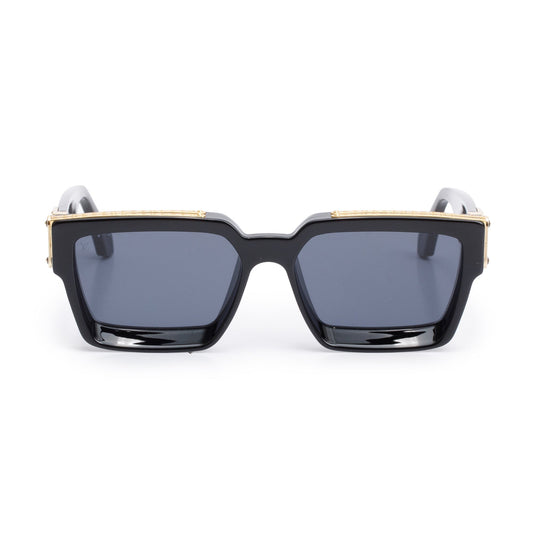 Louis Vuitton 2023 Black Acetate 1.1 Millionaires Sunglasses