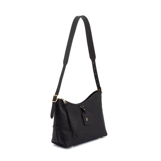 Louis Vuitton 2023 Black Monogram Empreinte CarryAll PM