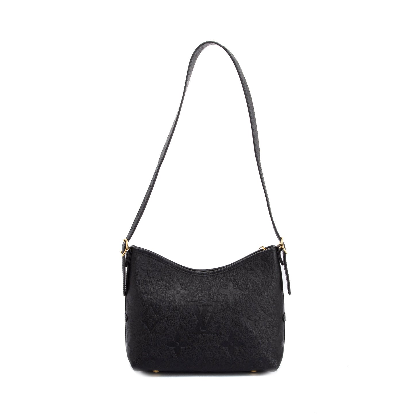 Louis Vuitton 2023 Black Monogram Empreinte CarryAll PM