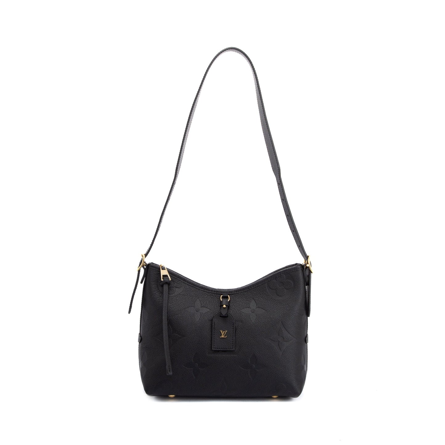 Louis Vuitton 2023 Black Monogram Empreinte CarryAll PM