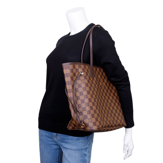 Louis Vuitton 2023 Damier Ebene Neverfull MM