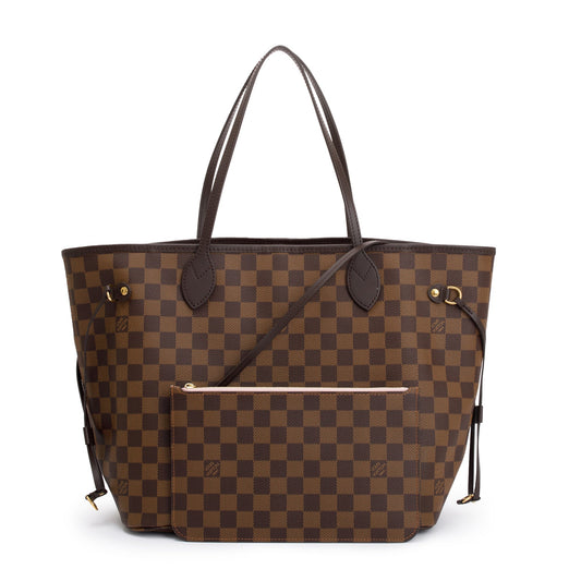Louis Vuitton 2023 Damier Ebene Neverfull MM