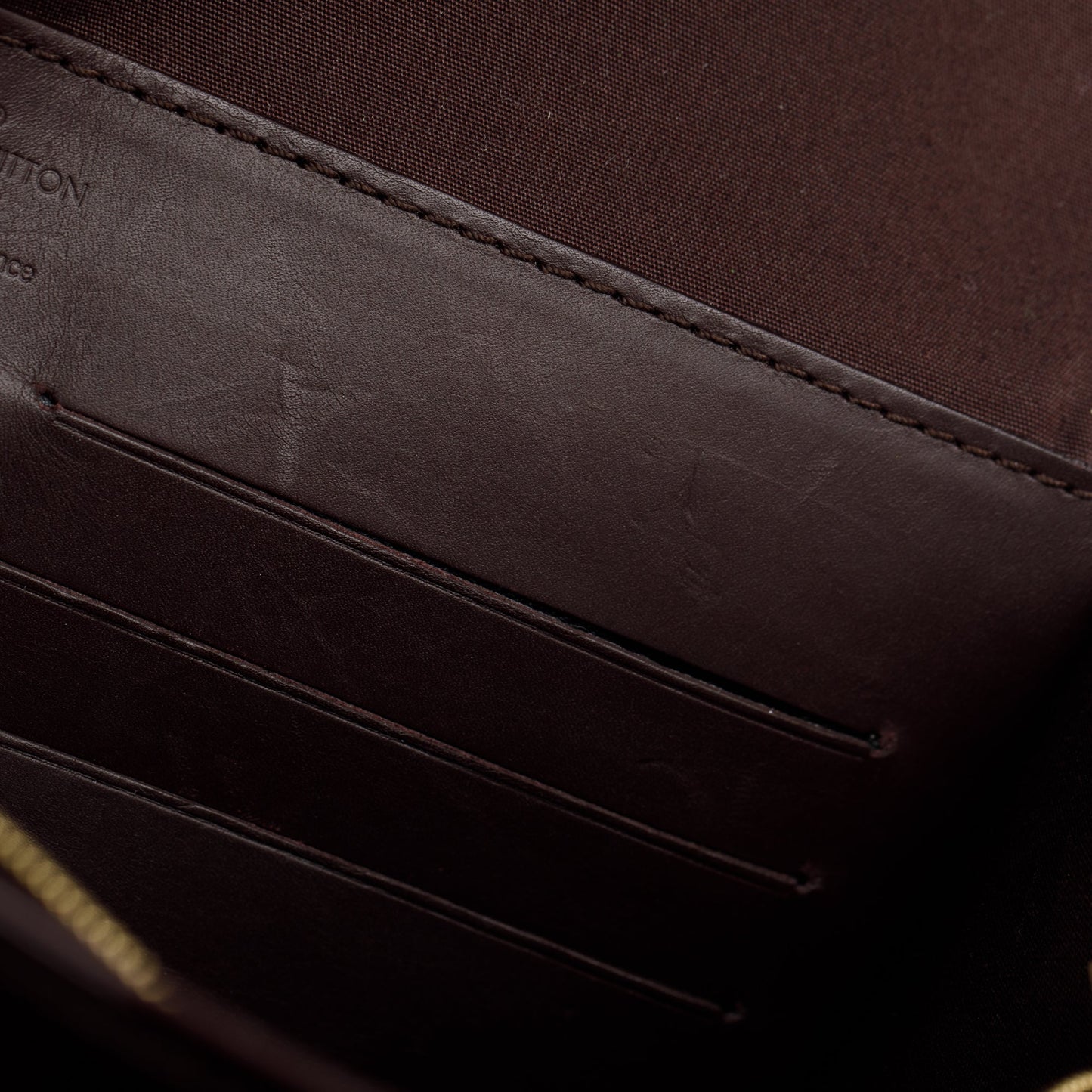 Louis Vuitton Amarante Monogram Vernis Leather Ana