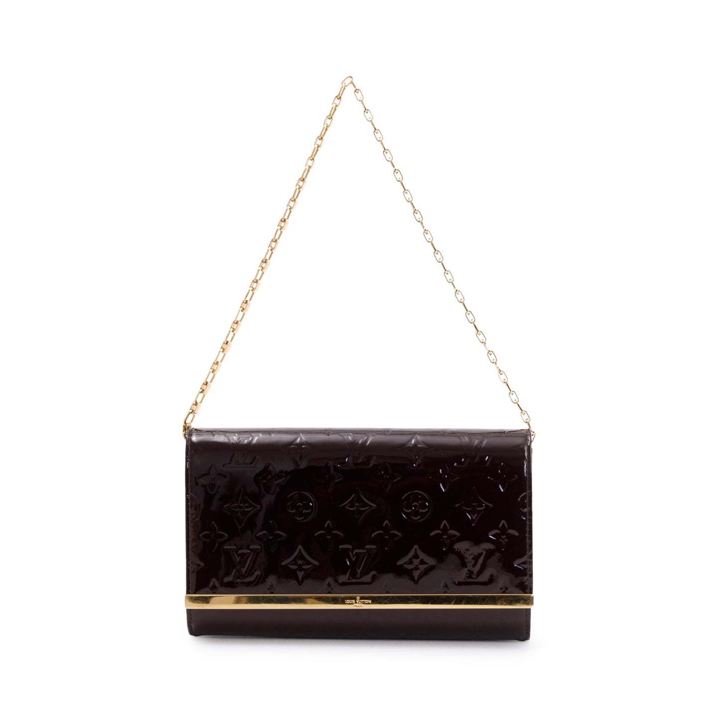Louis Vuitton Amarante Monogram Vernis Leather Ana