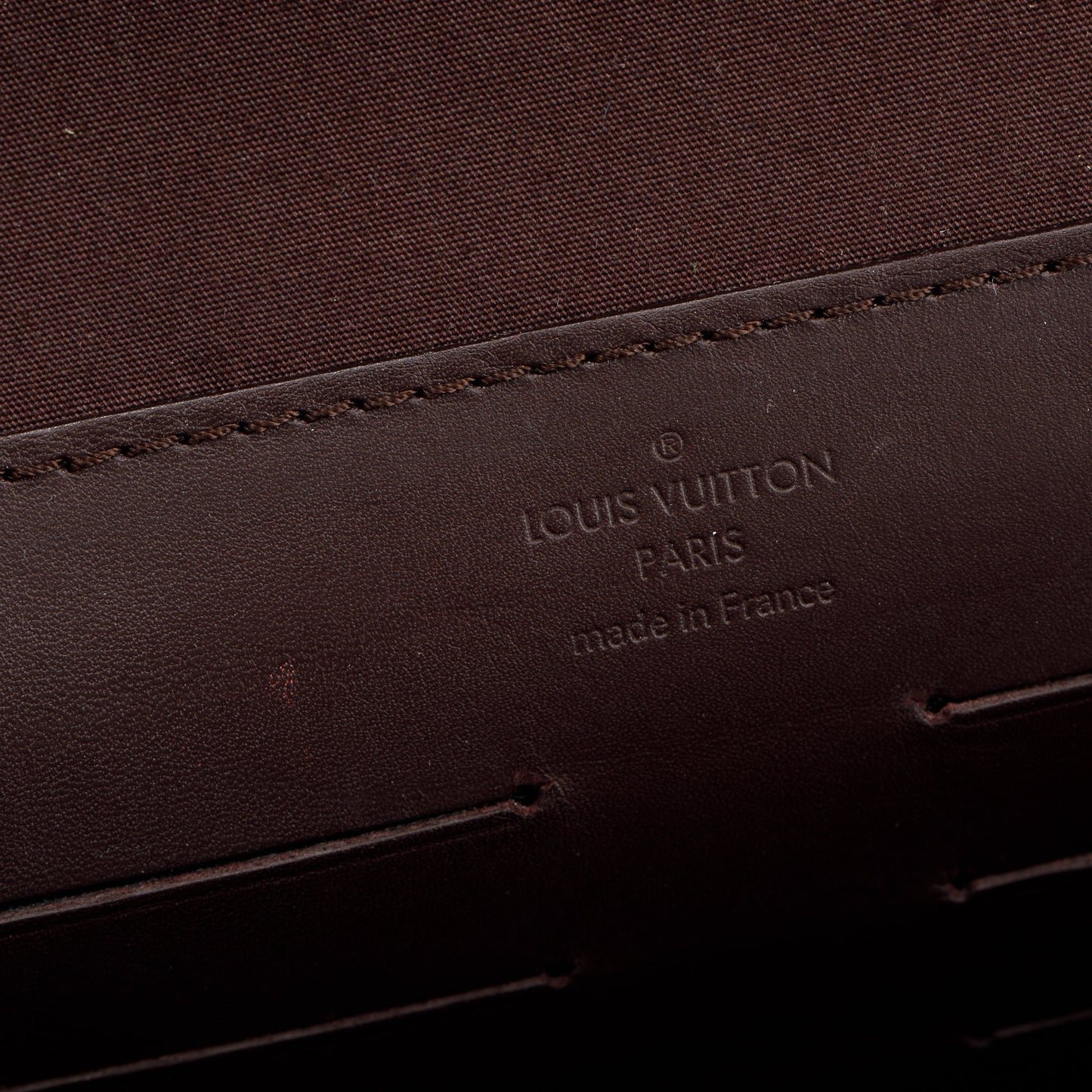 Louis Vuitton Amarante Monogram Vernis Leather Ana