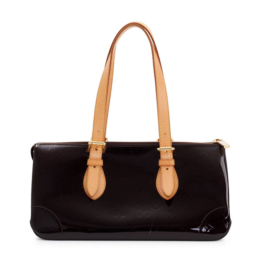 Louis Vuitton Amarante Monogram Vernis Rosewood Avenue Bag