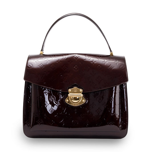 Louis Vuitton Amarante Vernis Romaine Bag