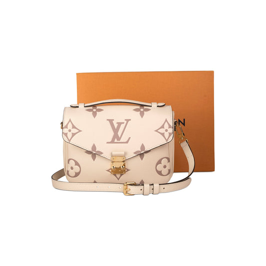 Louis Vuitton Bicolor Monogram Empreinte Pochette Metis