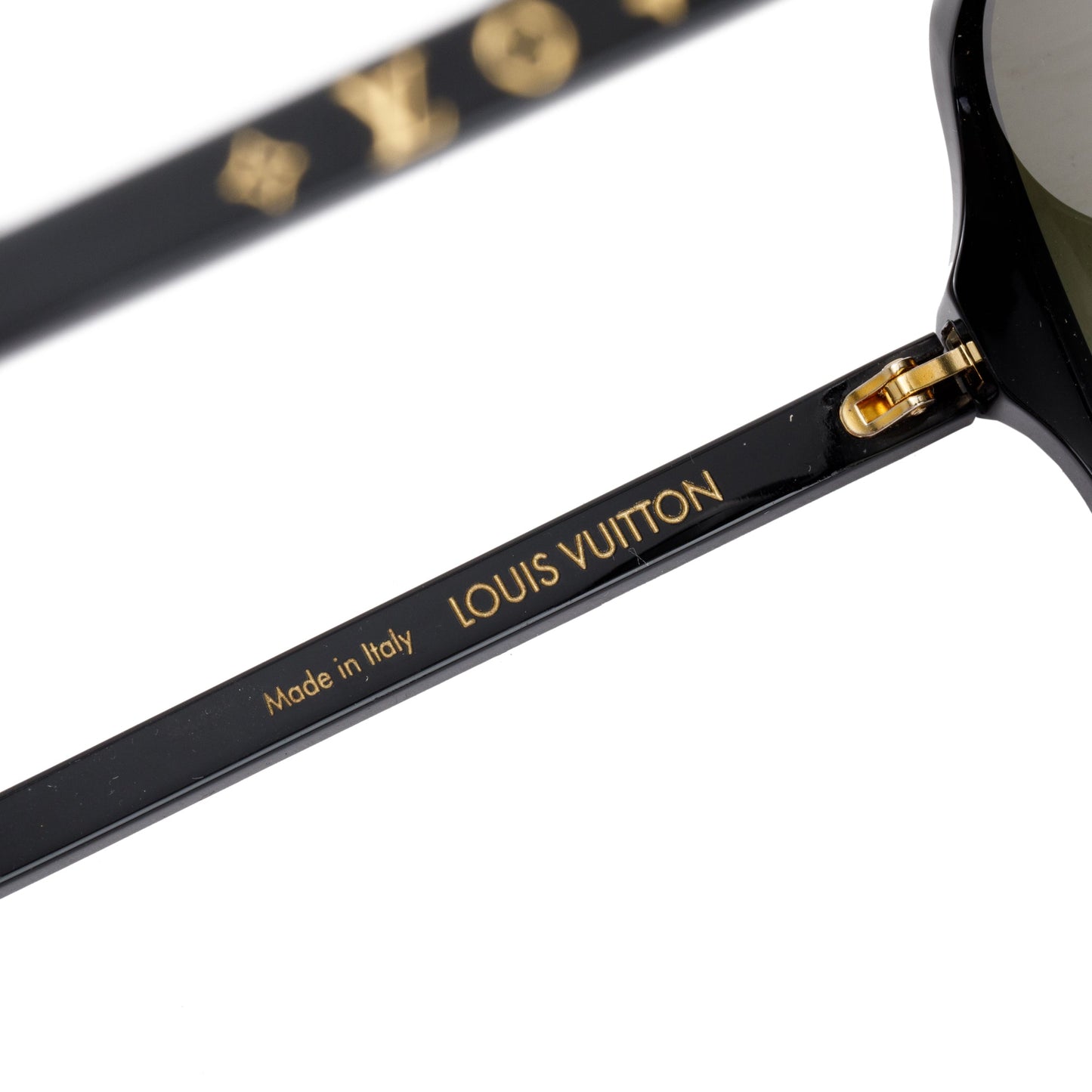 Louis Vuitton Black Acetate My Monogram Light Square Sunglasses