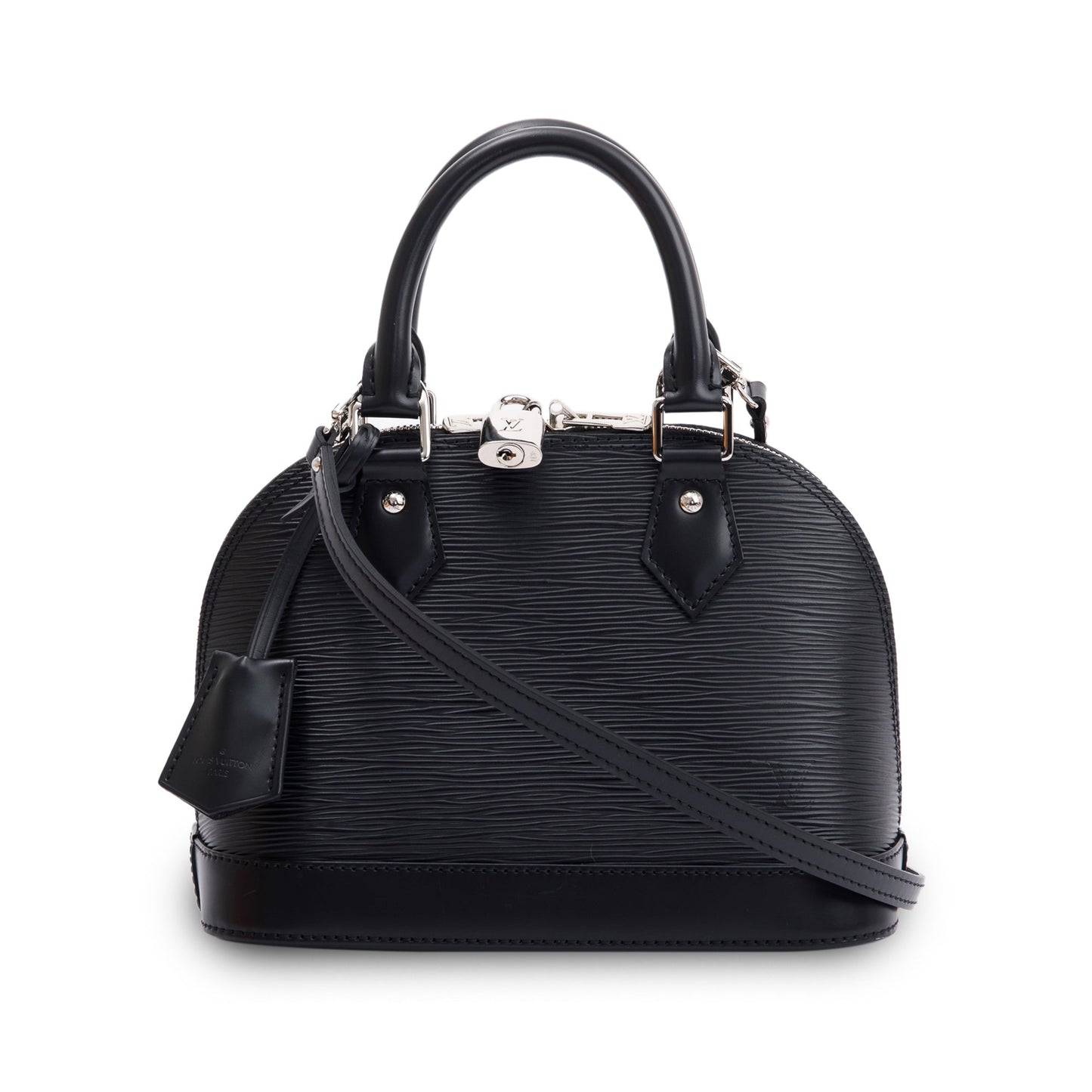 Louis Vuitton Black Epi Alma BB