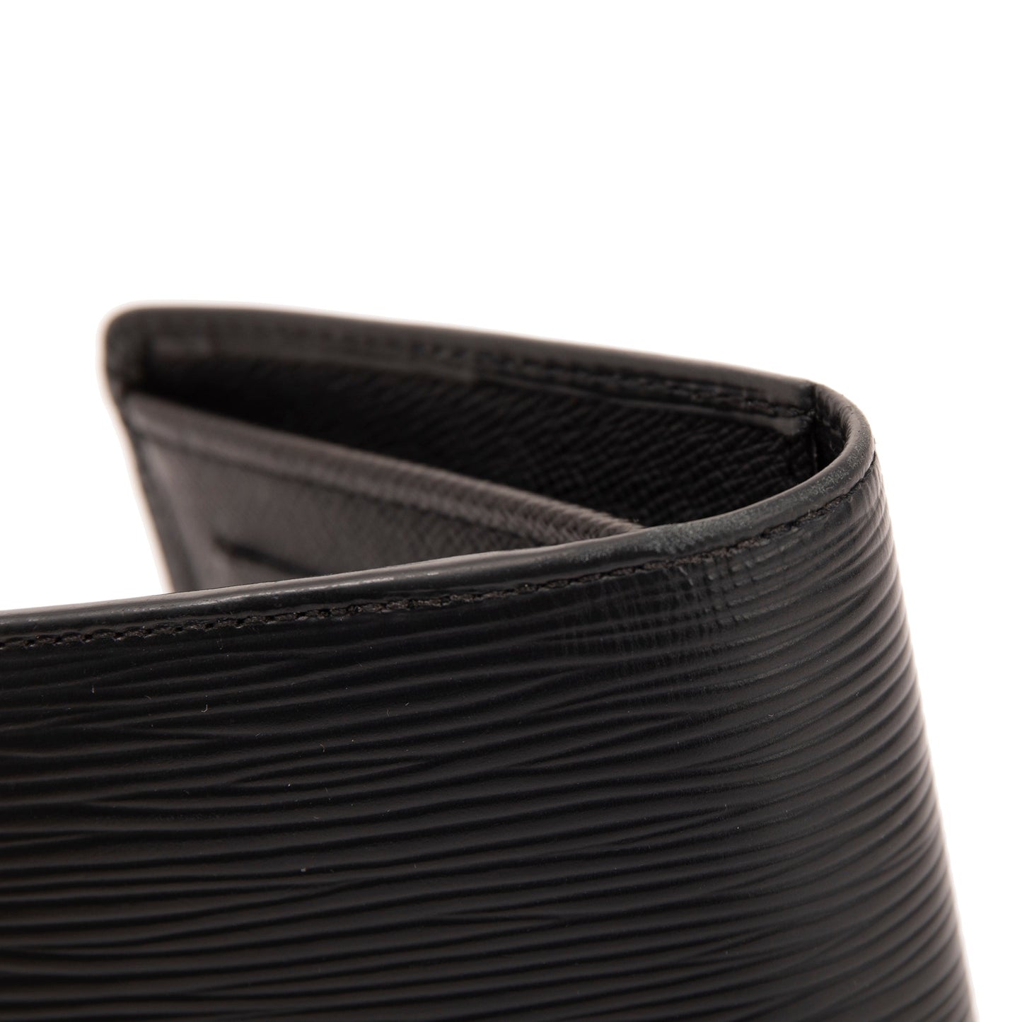 Louis Vuitton Black Epi Brazza Wallet