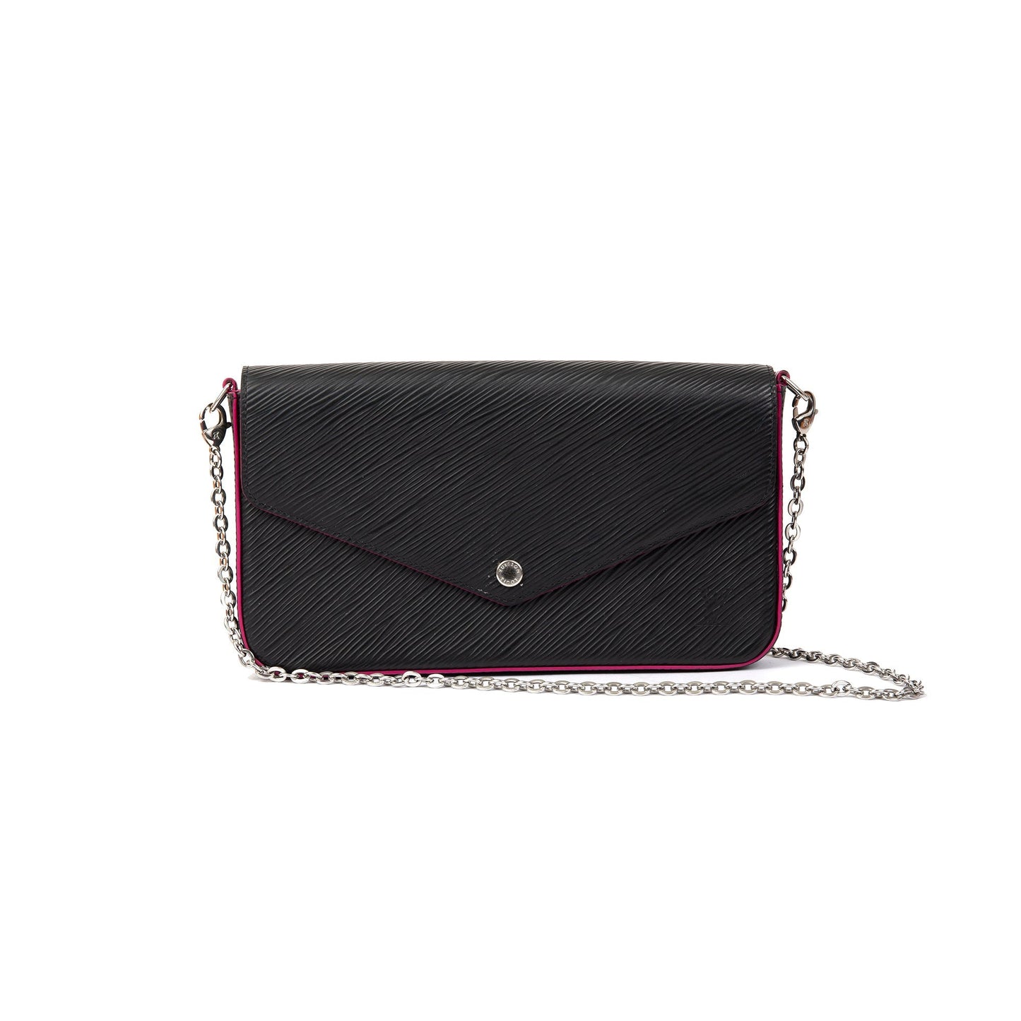 Louis Vuitton Black Epi Felicie Pochette Bag