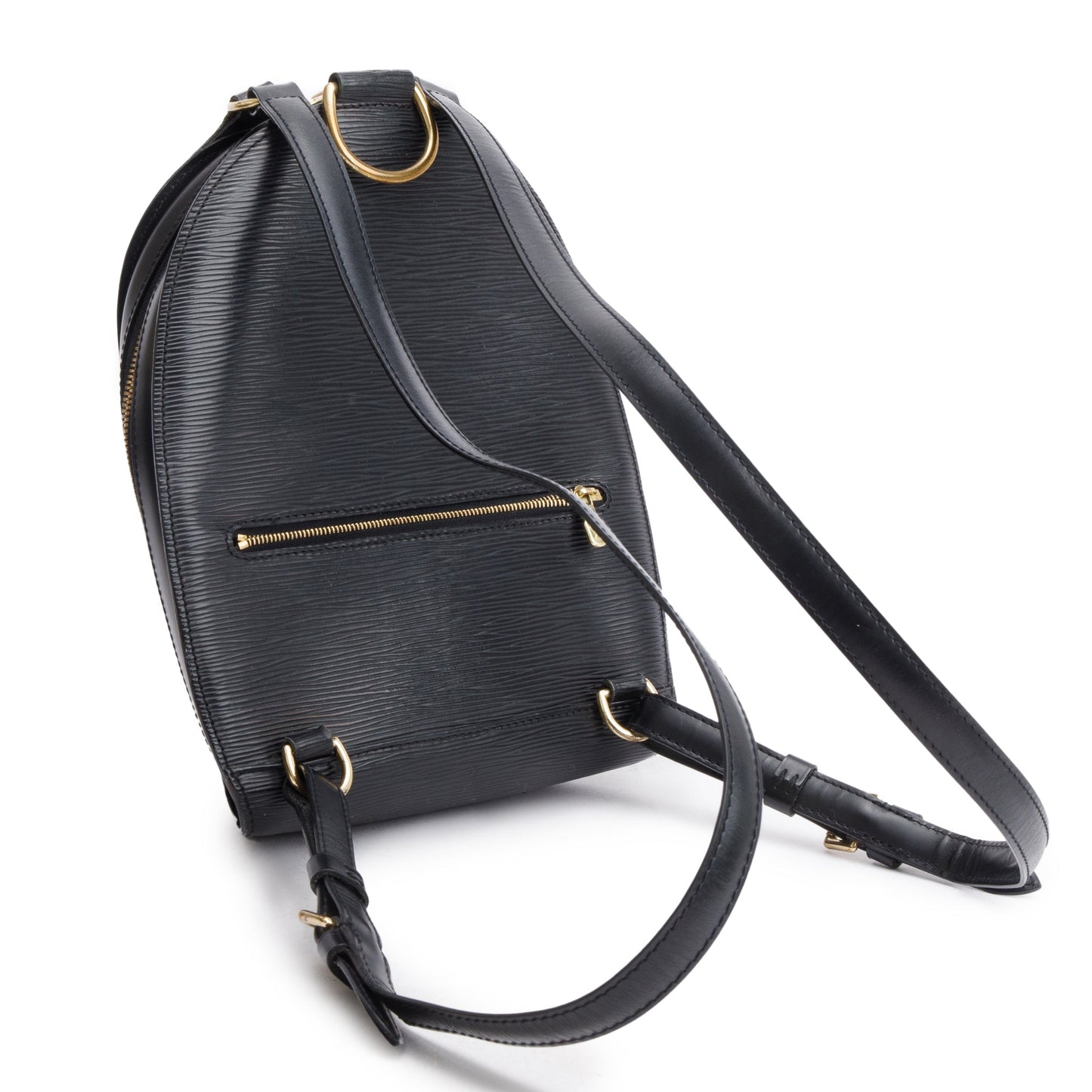 Louis Vuitton Black Epi Leather Mabillon Backpack