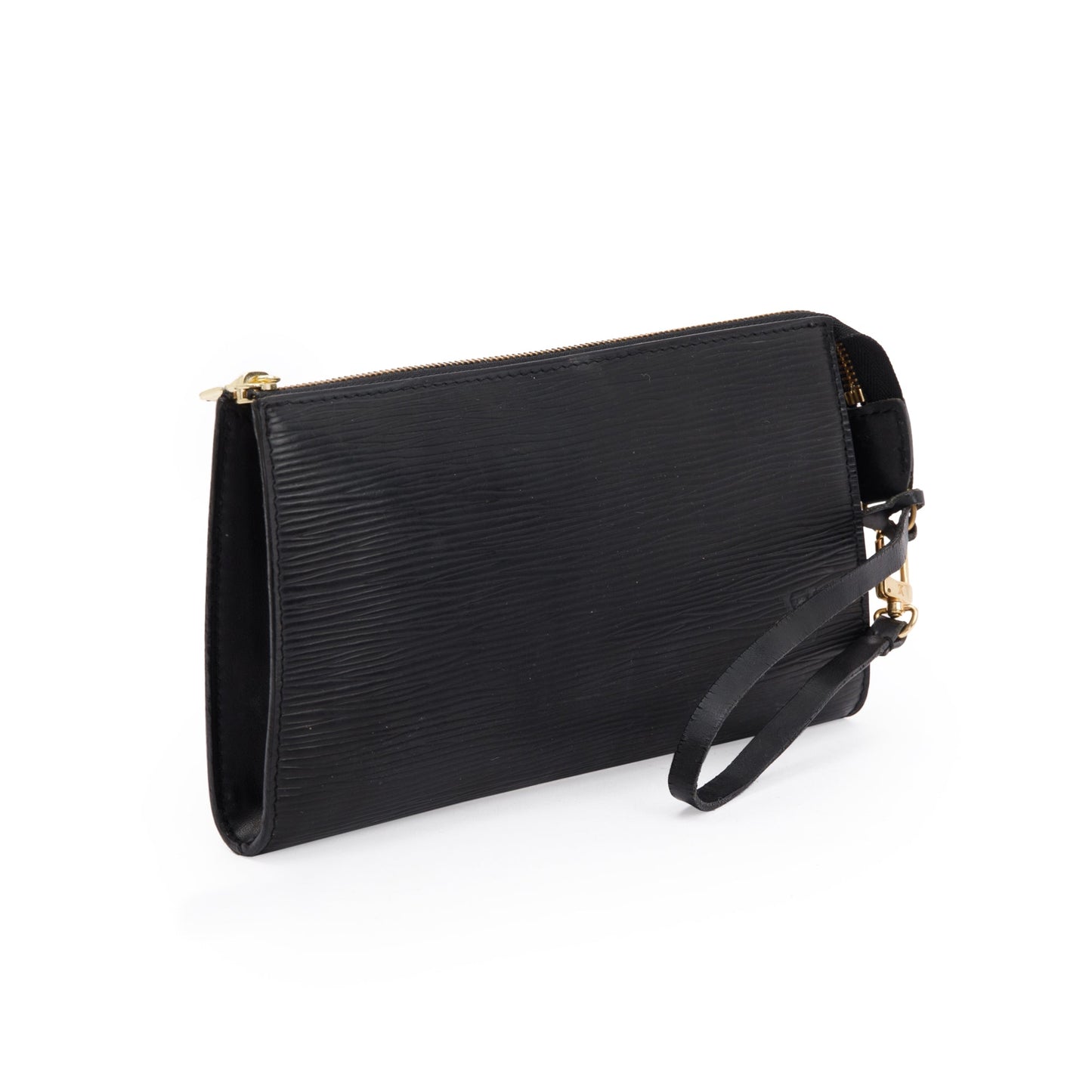 Louis Vuitton Black Epi Leather Pochette Accessoires 24