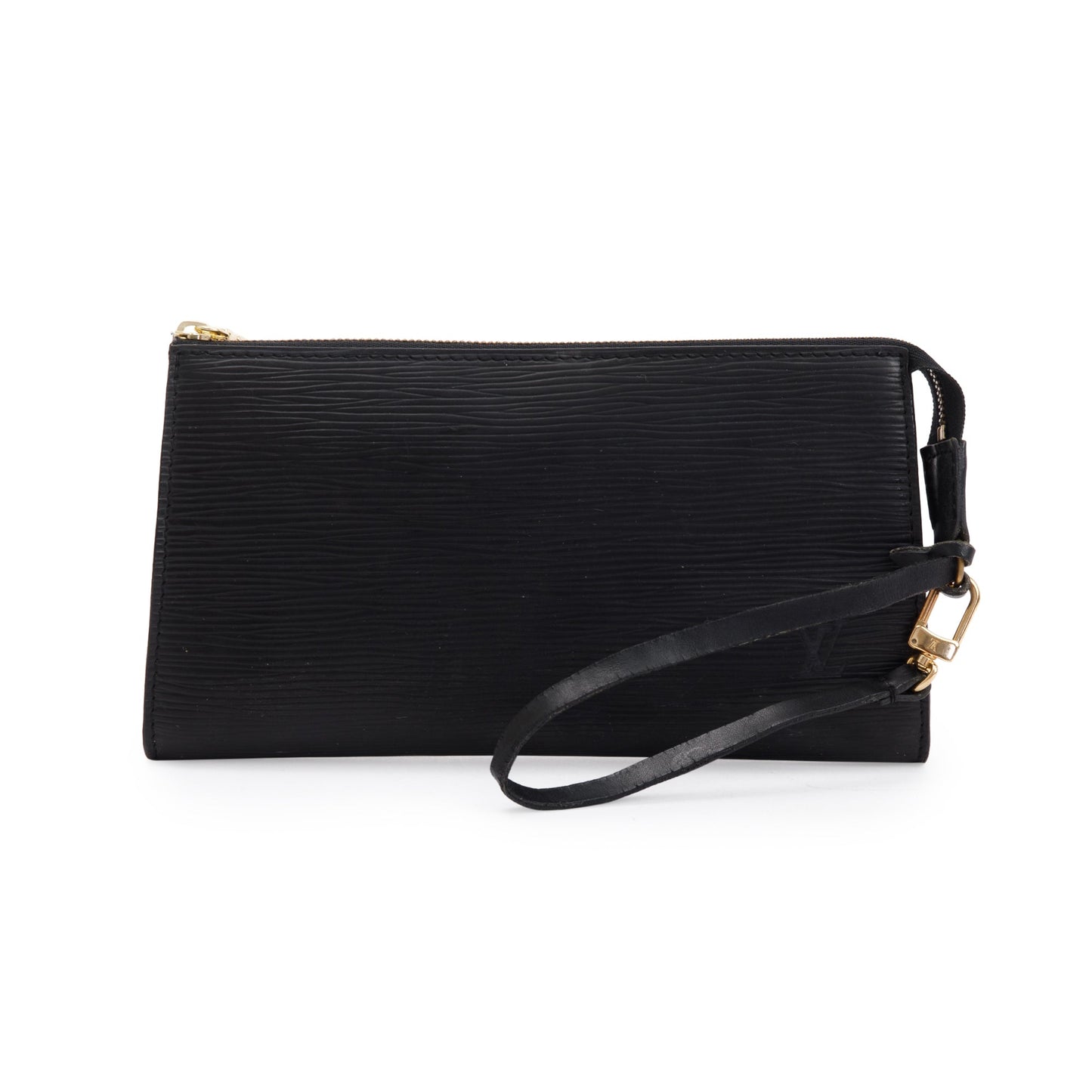 Louis Vuitton Black Epi Leather Pochette Accessoires 24